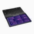 Laptop GPD-Pocket-4 Ryzen 7 8840U/8" WQXGA (2560x1600) Touchscreen 144Hz IPS/x360/LAN/16GB/SSD 1TB/BT/BLKB/FPR/x360/Radeon 780M 3GB/Win 11 Graphite