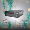 MSI AI EdgeXpert MS-C931 ARM Cortex-X925 10Core + ARM Cortex-A725 10Core 128GB LPDDR5x SSD4TB M.2 NVMe NVIDIA GB10 Grace Blackwell Superchip 1000 AI T