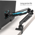 ONKRON G90-B Uchwyt biurkowy obrotowo-nachylny do monitora 13"-34" maks 10 kg, z obracaniem, czarny