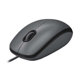 MOUSE USB OPTICAL M100/BLACK 910-006652 LOGITECH