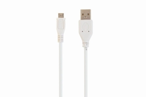 CABLE USB2 A PLUG/MICRO B 1M/CCP-MUSB2-AMBM-W-1M GEMBIRD