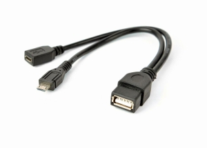 CABLE USB OTG AF +MICRO BF TO/MICRO BM A-OTG-AFBM-04 GEMBIRD