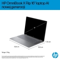 HP OmniBook X Flip 16-ar0016nw Ryzen AI 5 340 16.0"2K Touch OLED IPS 300nits AG 16GB LPDDR5X SSD1TB Radeon 840M Cam 5MPx + IR  68Wh Win11 Meteor Silve