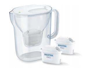 Dzbanek filtrujący Brita Style Essential+2 wkłady MaxtraPro PP (2,4l; biały)