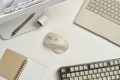 Mysz bezprzewodowa ASUS MD105 Wireless Mouse Milky White 2400DPI Dual-mode wireless 2.4 GHz and Bluetooth