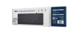 GEMBIRD PRZEWODOWA KLAWIATURA MULTIMEDIALNA SLIM 5 KLAWISZY HOTKEYS, RU LAYOUT, CZARNA