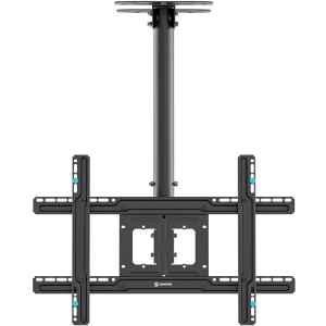 ONKRON N1L-B Uchwyt sufitowy obrotowo-pochylny do ekranu 32"-80" maks 68 kg czarny