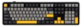 Klawiatura gasket F108 Gray+Orange+Deep Gray Volcano switch RGB AULA