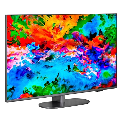 Telewizor Philips 55PUS9010 QLED 55" 4K Ultra HD 120Hz Titan OS Dolby Atmos Ciemnoszary