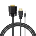 SAVIO KABLE/ADAPTER HDMI-VGA CL-198