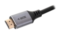 Kabel przedłużka HDMI do HDMI 4k złota wtyczka 2m