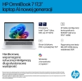 HP OmniBook 7 17-dc0219nw Ultra 5 226V 17.3"FHD Touch IPS 400nits Glare 16GB LPDDR5X SSD1TB Arc 130V Cam 5MP+IR 83Wh Win11 Ice Silver 2Y