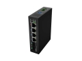 LANBERG SWITCH LIGHT INDUSTRIAL POE 1XBT 3XAT 2XSFP DIN NIEZARZĄDZALNY GIGABIT ETHERNET