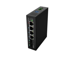 LANBERG SWITCH LIGHT INDUSTRIAL POE 1XBT 3XAT 2XSFP DIN NIEZARZĄDZALNY GIGABIT ETHERNET