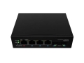 LANBERG SWITCH LIGHT INDUSTRIAL POE 1XBT 3XAT 2XSFP DIN NIEZARZĄDZALNY GIGABIT ETHERNET