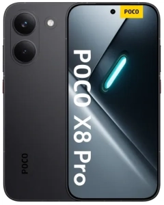 Smartfon Xiaomi Poco X8 PRO 5G 12/512GB Black 6,59" 6500mAh IP68 50MP