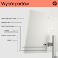 HP AiO 24-cr0312nw Ryzen 5 7520 23.8" FHD IPS 250nits AG 16GB DDR5 SSD512 Radeon 610M Cam720p kB+Mouse Win11 Shell White 2Y