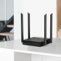 Router TP-LINK Archer C64 Obsługa standardu Wi-Fi 802.11ac Wave2 – 867 Mb/s w paśmie 5 GHz i 400 Mb/s w paśmie 2,4 GHz†.