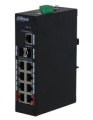Switch Dahua PFS3211 PoE 8xGE, czarny