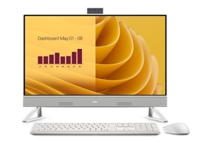 Dell 27 AiO EC27250 i5-1334U 27.0"FHD Matt 16GB DDR5 SSD512 Iris Xe Graphics Cam 5MP WLAN+BT Backlit Kb W11Pro 3Y ProSupport
