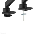 Uchwyt biurkowy do monitora Neomounts DS70PLUS-450BL1 17-49" - sprężyna gazowa - Topfix - ogranicznik 180°