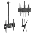 MACLEAN UCHWYT / WIESZAK SUFITOWY DLA TV, MAX. OBCIĄŻENIE 50KG, 37-75", MAX VESA 400X400 MC-175