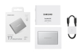 Dysk zewnętrzny SSD Samsung T7 Resurrected 2TB Srebrny