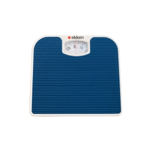 ELDOM MECHANICZNA WAGA ŁAZIENKOWA BR2016N NIEBIESKA DO 130 KG