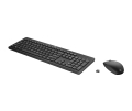 Zestaw klawiatura + mysz HP 230 Wireless Mouse and Keyboard Combo bezprzewodowe czarne 18H24AA#ABB