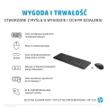 Zestaw klawiatura + mysz HP 230 Wireless Mouse and Keyboard Combo bezprzewodowe czarne 18H24AA#ABB