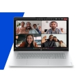 HP OmniBook 3 17-dp0006nwx Ryzen 5 40 17.3"FHD IPS 300nits AG 8GB LPDDR5 SSD256 Radeon 610M Graphics Cam1080p 41Wh NoOS Glacier Silver 2Y