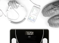 ELDOM INTELIGENTNA WAGA OSOBOWA TWO610 ILIIE DO 180 KG, WSKAŹNIK BMI ,BMR,LBM APLIKACJA KOMPATYBILNA Z SYSTEMAMI ANDROID ORAZ