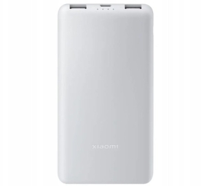XIAOMI Power Bank 10000mAh 22,5W Lite P16ZM gris claro Mi PowerBank 2xUSB 1X USB C 