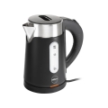 ELDOM CZAJNIK BEZPRZEWODOWY C185C TRIPO CZARNY 1000W 0,8 L, BPA-FREE, IZOLOWANY