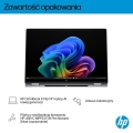 HP OmniBook X Flip 2in1 14-fk0020nw Ryzen AI 5 340 14"2K OLED 300nits LBL Glosy 16GB LPDDR5x SSD512 Radeon 840M Cam5MP+IR  59Wh Win11 Meteor Silver Al