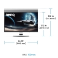 MONITOR BENQ MOBIUZ OLED 27" EX271UZ 240Hz