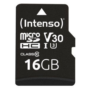 PAMIĘĆ MICRO SDHC 16GB C10 W/ADAPTER 3433470 INTENSO