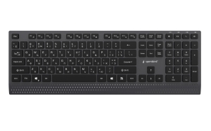 KEYBOARD MULTIMEDIA USB CYRILL/BLACK KB-MCH-06-CYRL GEMBIRD