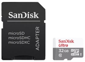 PAMIĘĆ MICRO SDHC 32GB UHS-I SDSQUNR-032G-GN3MA SANDISK
