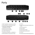 HP EliteDesk 8 Mini G2i AI Ultra 5 322 16GB DDR5 5600 SSD512 Intel Graphics W11Pro 3Y OnSite