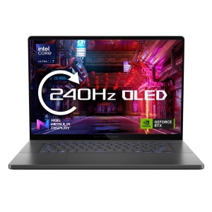 ASUS ROG Zephyrus G16 GU605CM-QR027W Ultra 7 255H 16"2.5K OLED 240Hz 500nits AG 16GB LPDDR5X 7467 SSD1TB GeForce RTX 5060 8GB Cam1080p+IR 90WHrs Win11