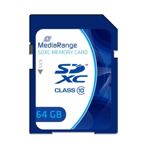 MEMORY SDXC 64GB C10/MR965 MEDIARANGE