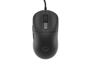 Mysz dla graczy Fury Tanto T4 12000DPI RGB czarna gamingowa przewodowa