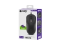 Mysz dla graczy Fury Tanto T4 12000DPI RGB czarna gamingowa przewodowa