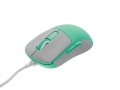 Mysz dla graczy Fury Tanto T4 12000DPI RGB miętowa gamingowa przewodowa