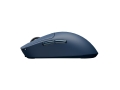 Mysz dla graczy Fury Tanto T4 12000DPI RGB granatowa gamingowa bezprzewodowa