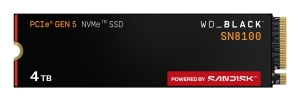 SSD PCIE G5 M.2 NVME 4TB BLACK/SN8100 WDS400T1X0M SANDISK