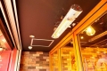 Promiennik 2000W, IP55, element grzejny golden halogen lamp, pilot, regulacja mocy 2 poziomy NEO Tools