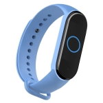 Opaska Xiaomi Mi Band 5 6 Silikonowa Błękitna