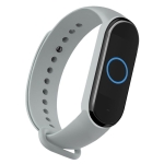 Opaska Xiaomi Mi Band 5 6 Silikonowa Szara